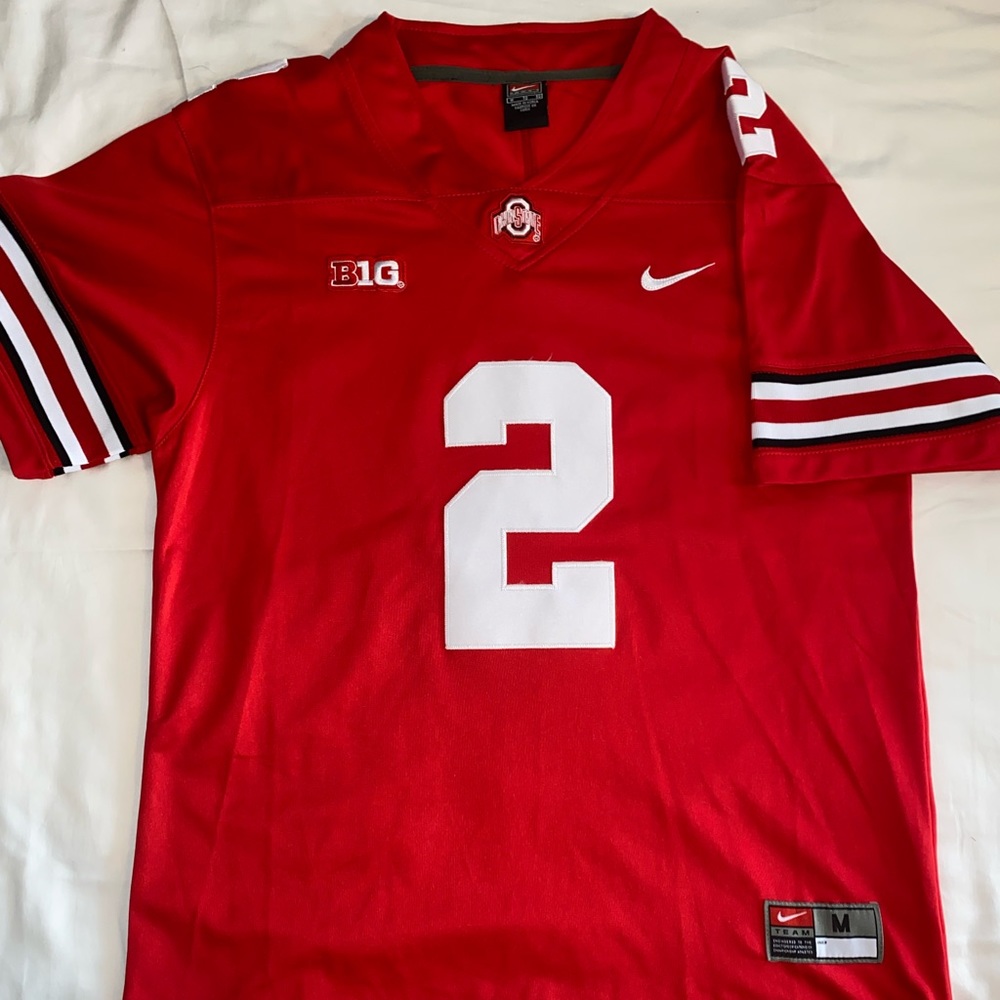Nike Ohio State #2 Chris Olave Jersey